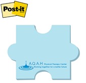 Post-it® Jumbo Puzzle Piece Shaped Notes