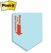 Post-it® Large Down Arrow Shaped Notes