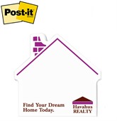 Post-it® Large House Shaped Notes