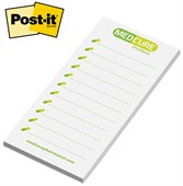 Post-it® Notes 2 3/4 Inch x 6 Inch Spot Colour