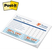 Post-it® Notes 6 Inch x 8 Inch Full Colour