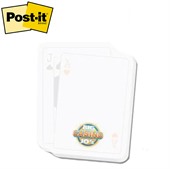 Post-it® XLarge BlackJack Cards Shaped Notes