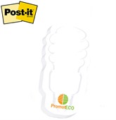 Post-it® XLarge Eco Bulb Shaped Notes