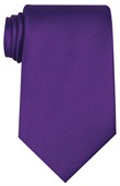 Purple Silk Tie