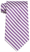 Purple White Winchester Polyester Tie