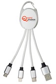 Quantum Carabiner 4-In-1 Charger Cable
