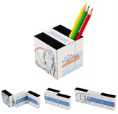 Quartora Three-panel Foldable Pen Holder