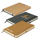 Recycled Hard Leather Cover Notebook