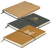 Recycled Soft Leather Cover Notebook