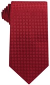 Red Aberdeen Polyester Tie