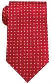 Red Bondi Polyester Tie