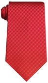 Red Nottingham Silk Tie