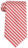 Red White Winchester Polyester Tie