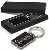 Reflections Rectangle Key Ring
