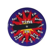 Ridge Spinner Button Badge