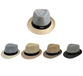 Riviera Patterned Fedora