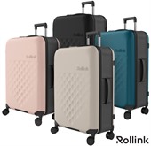 Rollink Flex 360 Spinner Large Collapsible Suitcase