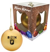 Round Ornament With Gift Box