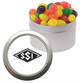 Round Window Tin With Jelly Beans