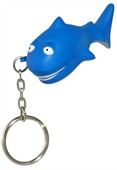 Shark Stress Toy Key Chain