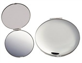 Silver Compact Mirror