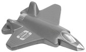 Silver Fighter Jet Shaped Squeezie