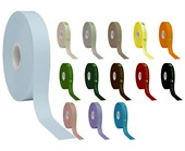 Single Colour Screen Printed rPET Satin Polyester Ribbon