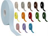 Single Colour Screen Printed Satin Polyester Ribbon