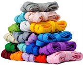 Single Layer Polyester Shoelaces