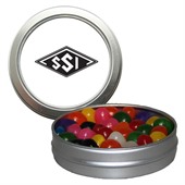 Slim Candy Window Tin With Jelly Beans