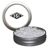 Slim Candy Window Tin With Sugar Free Peppermints