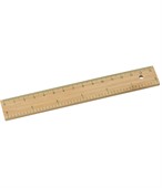 Small 15cm Bamboo Ruler