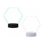 Small Hexagon Light Up Acrylic Award