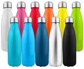 Soho Shiny Stainless Steel Drink Bottle