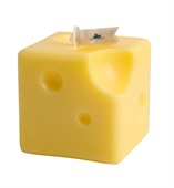 Square Cheese Shape Candle