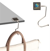 Square Curved Bag Desk Hook