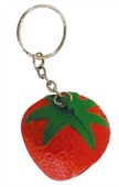 Strawberry Stress Ball Key Ring