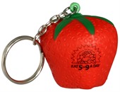 Strawberry Stress Reliever Keyring