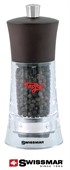 Swissmar® 150mm Wooden Top Torre Acrylic Pepper Mill