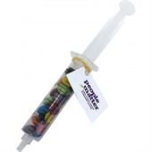 Syringe With 20g Of Chocolate Beans