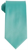 Teal Polyester Tie