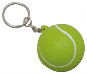 Tennis Ball Stress Reliever Keyring