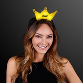 Tiara Crown With Yellow LED