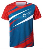 Unisex Micro Mesh Polyester Sports Tee Shirt