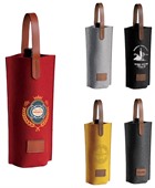 Velano Felt Single Bottle Wine Bag