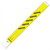 Visitor Tyvek Patterned Wristband