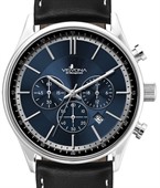 Webster Blue Sunray Dial Chronograph