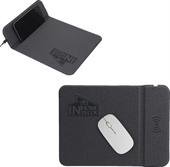 Wireless Charger Mouse Pad With Kickstand